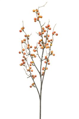 Kunsttak Bessen Orange ( 2 Stuks ) 90 Cm